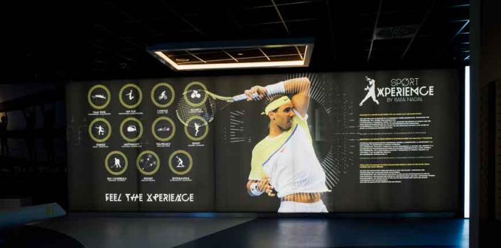 Museo Interactivo by Rafa Nadal Sport Xperience by Rafa Nadal