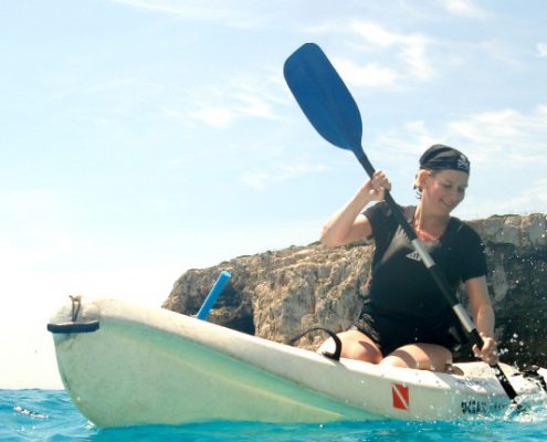 Kayak en Mallorca