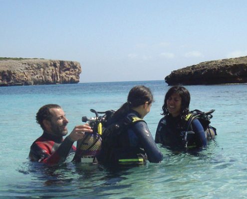 Curso Scuba Diver en Mallorca