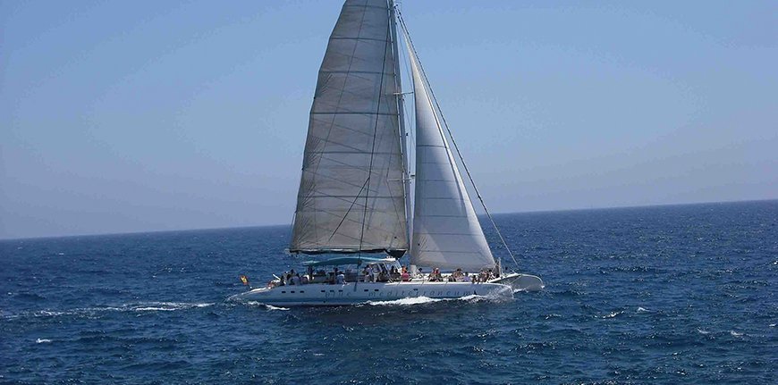 Catamaran in Majorca